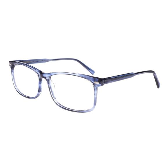 New WIDE GUYZ Crystal Blue SNORKY Eyeglasses 62/18/155 - Picture 1 of 3